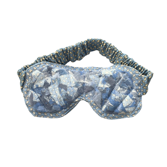 Slaapmasker blauw