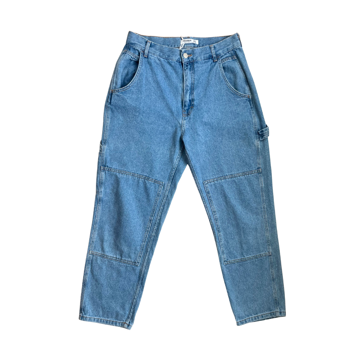 Blauwe jeansbroek