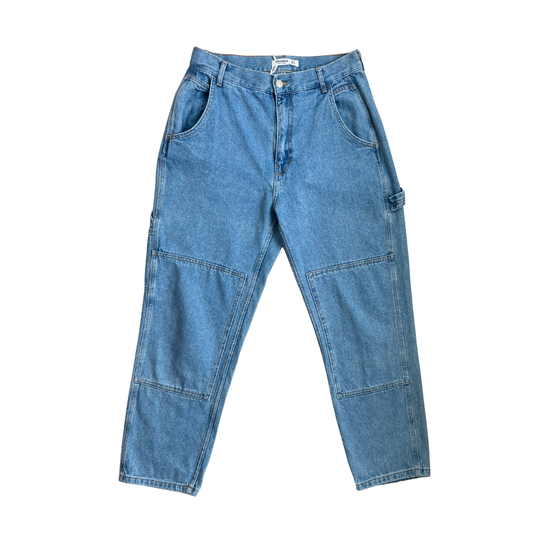 Blauwe jeansbroek