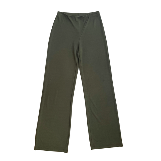 Grijsgroene broek met rek