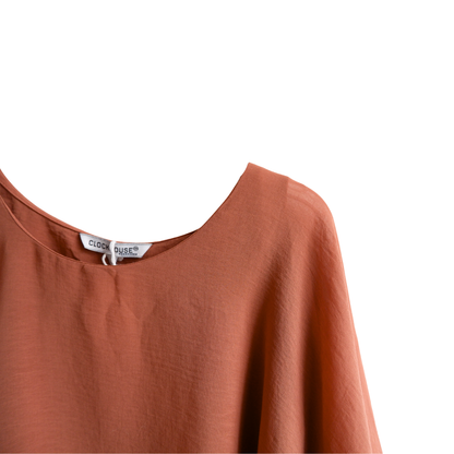 Oranjeroze blouse