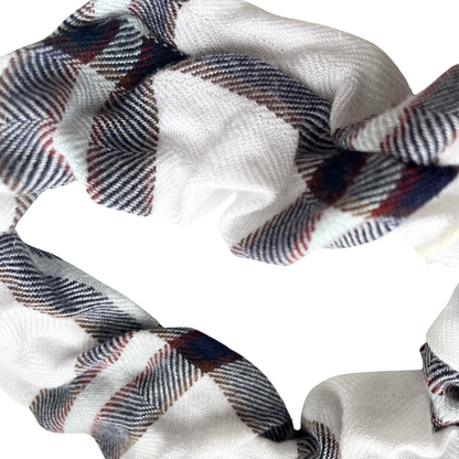 Scrunchie geruit