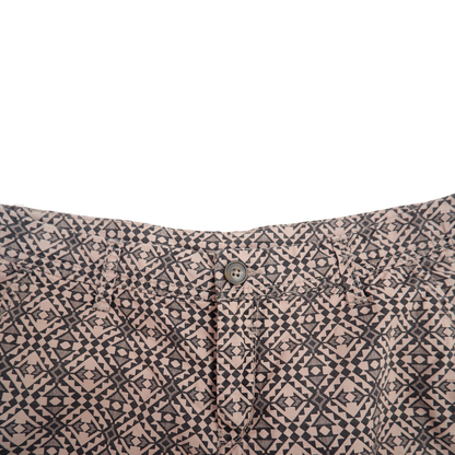 Bruinzwarte short 100% katoen