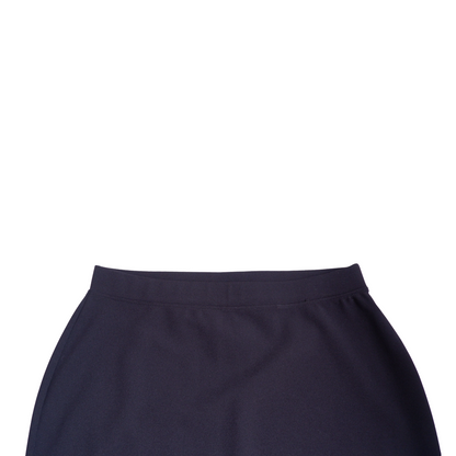 Zwarte basic rok met rekker