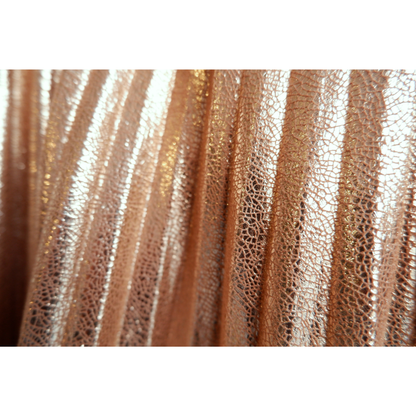 Zalmroze glitter rok