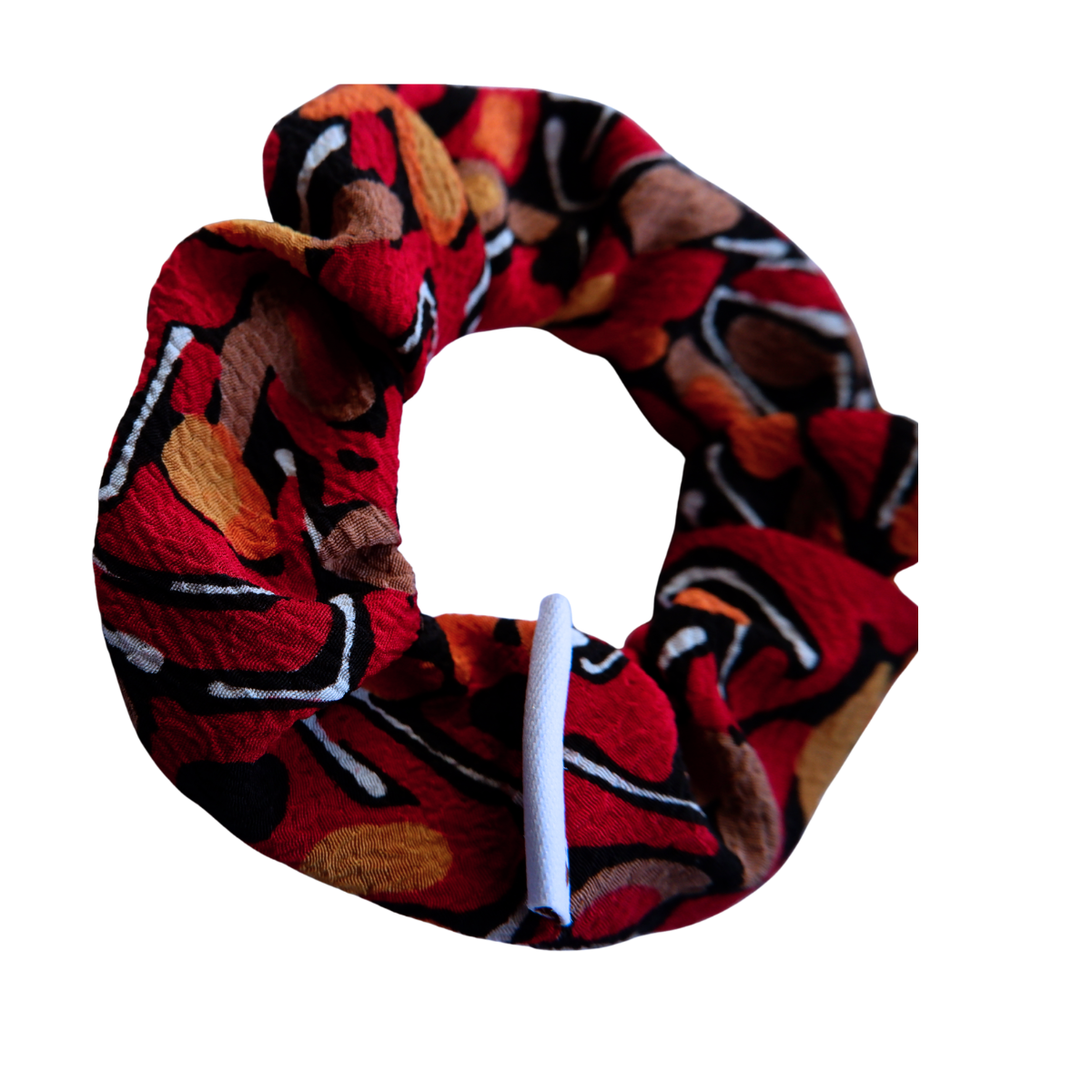 Scrunchie rood