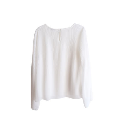 Witte blouse brede mouwen