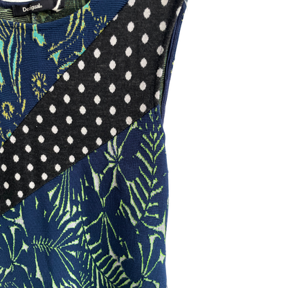 Blauwe jurk Desigual
