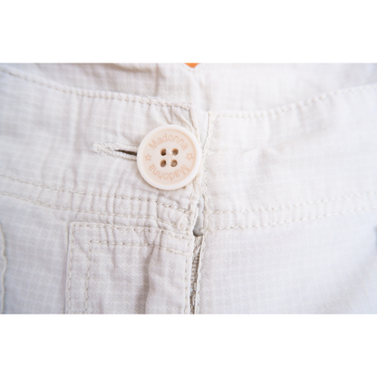 Gebroken witte short