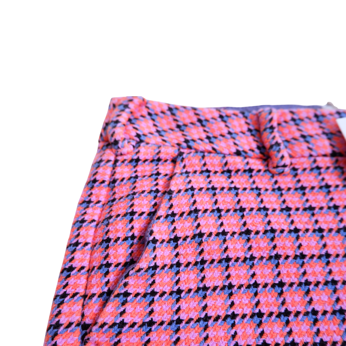 Roze geruite broek CKS