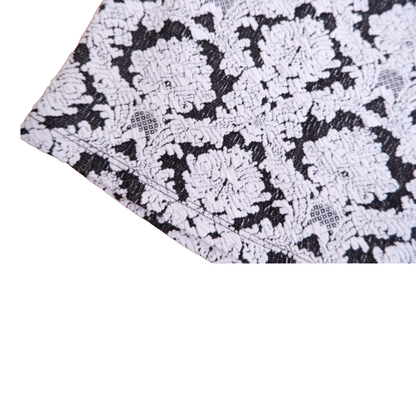 Zwart witte rok met rek