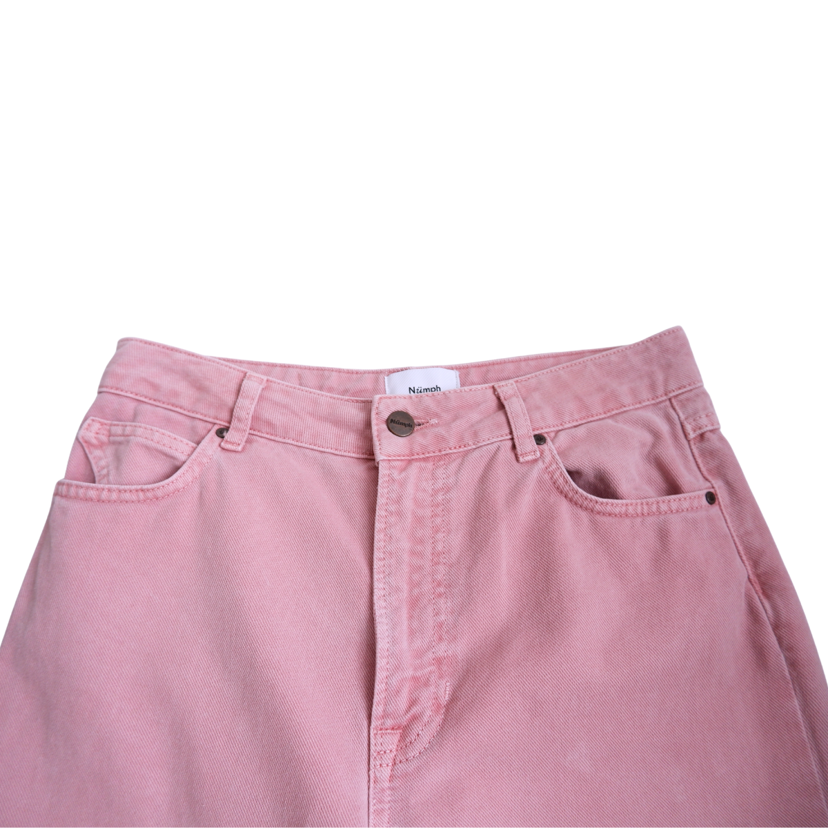 Roze 'jeans'broek