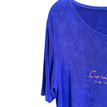 Blauwe shirt Corin Kelly