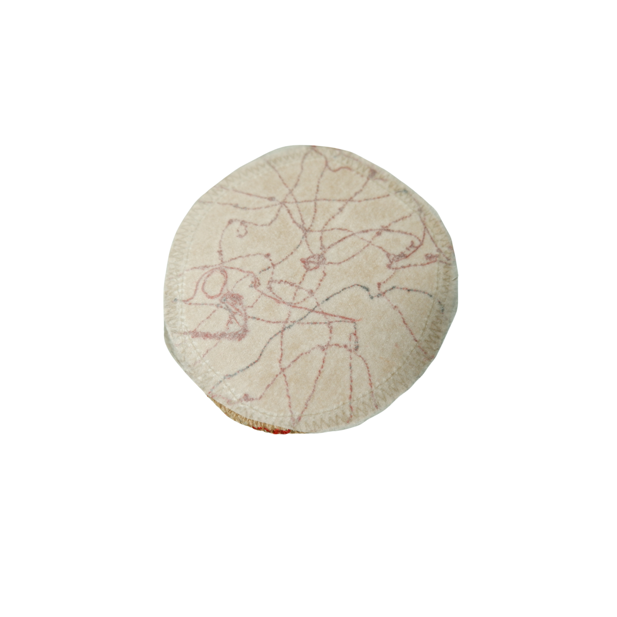 patch wirwar rood zwart