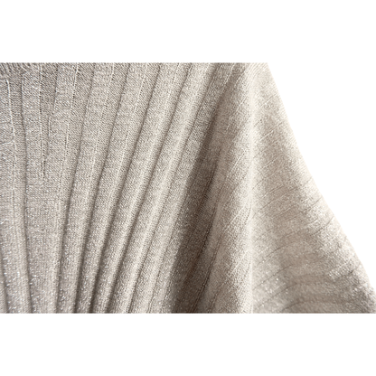 Beige/witte shirt met glitters