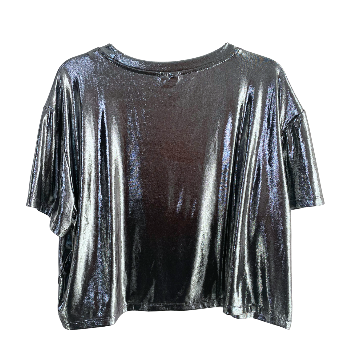 Zilverkleurige shirt