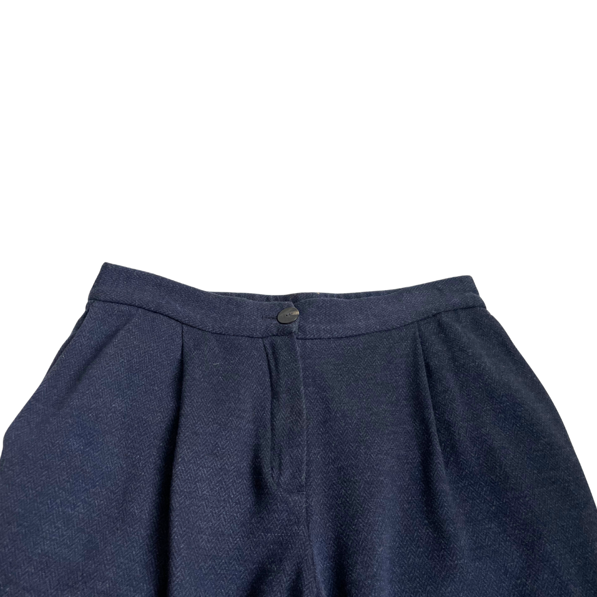 Donkerblauwe zachte broek