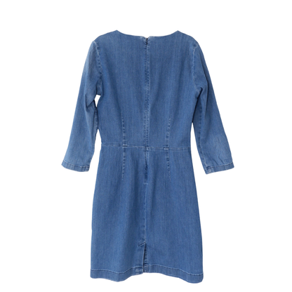 Blauw jeanskleedje