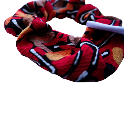 Scrunchie rood