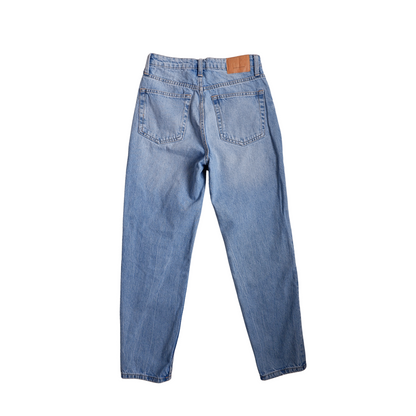 Blauwe jeans mom pants