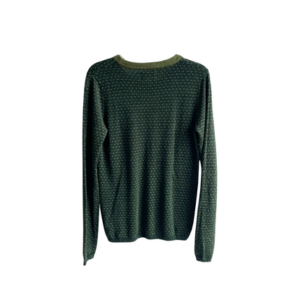 Groene glitter trui Nümph