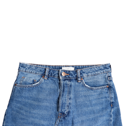 Bauwe jeans rok kort