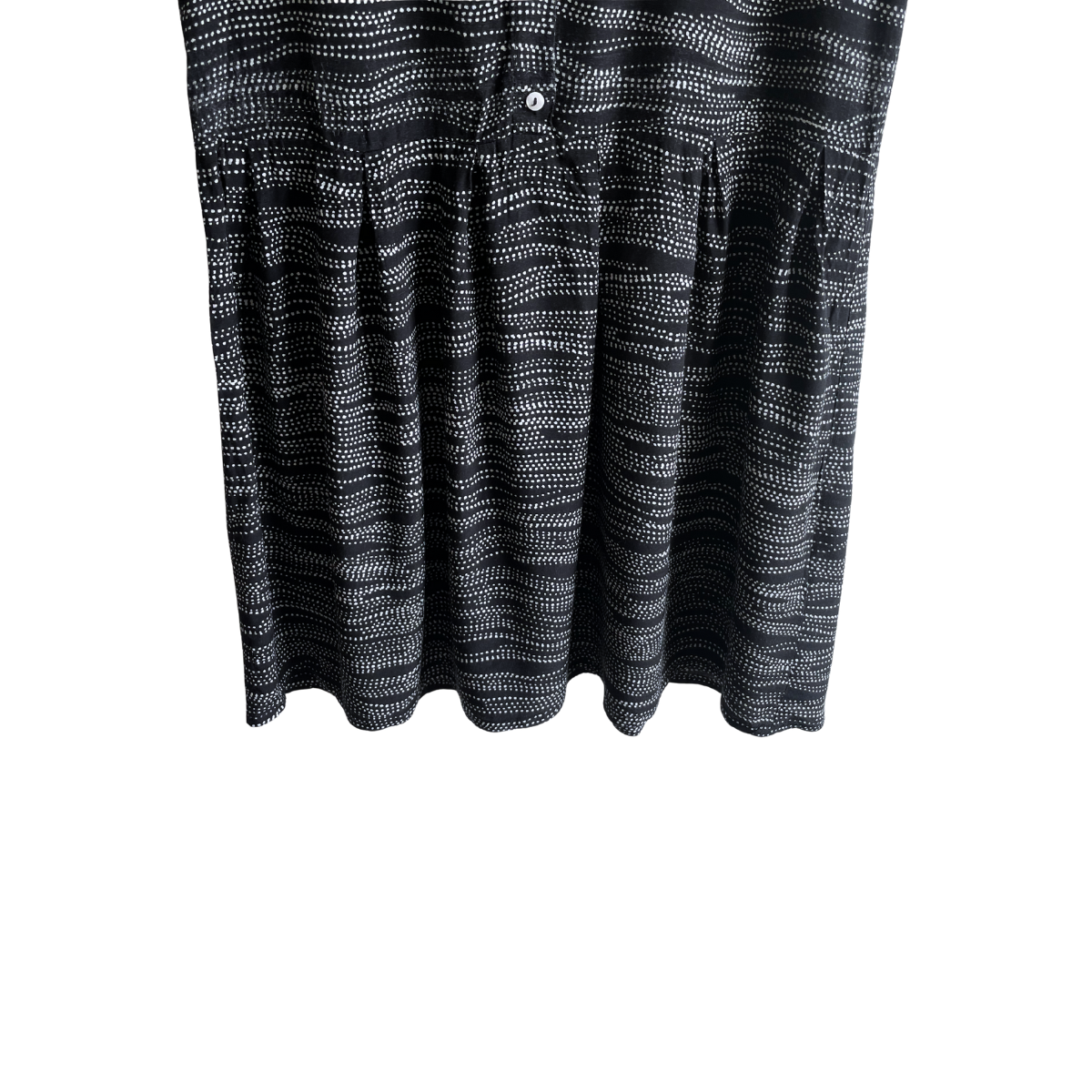 Zwart gespikkeld zomerkleed Nümph