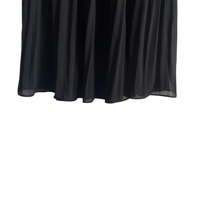 Zwarte plooirok
