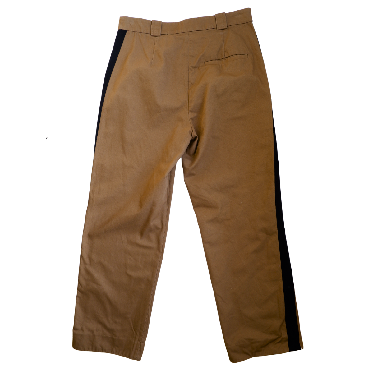 Broek met zwarte streep