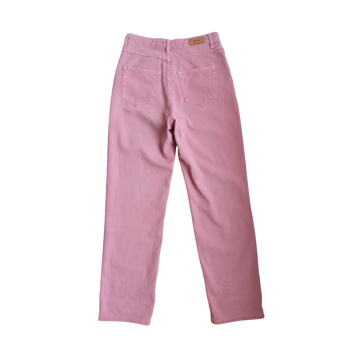 Roze 'jeans'broek