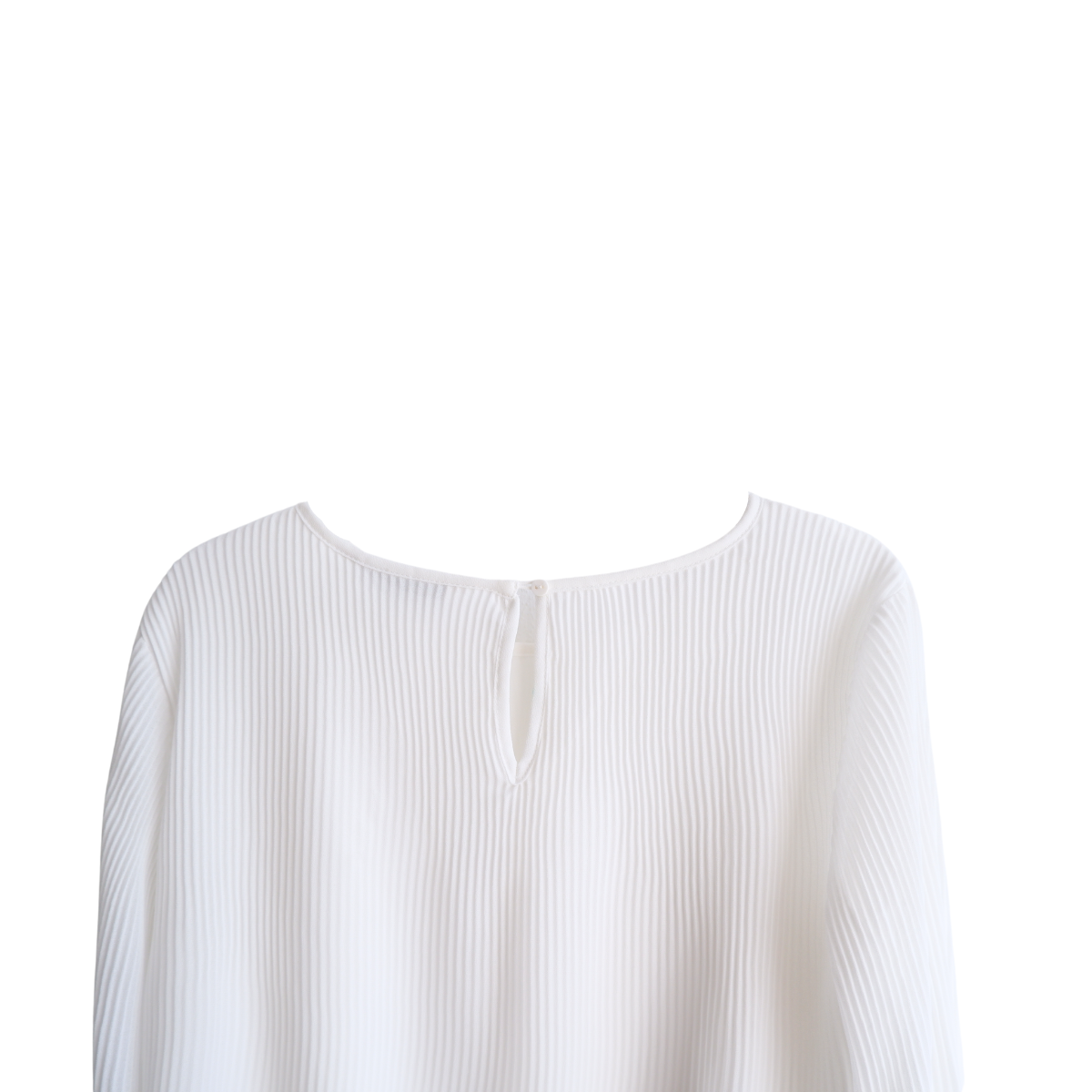 Witte blouse brede mouwen