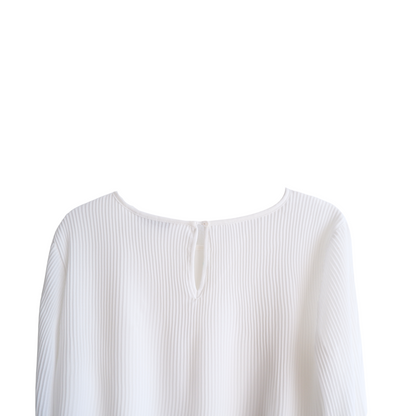 Witte blouse brede mouwen