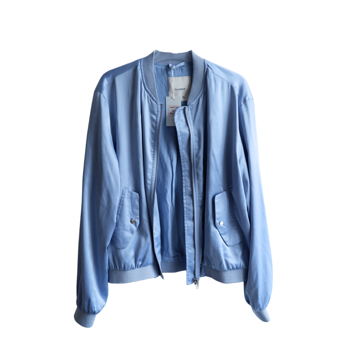 Blauw kort jasje
