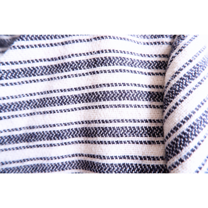 Blauw gestreepte zomervest