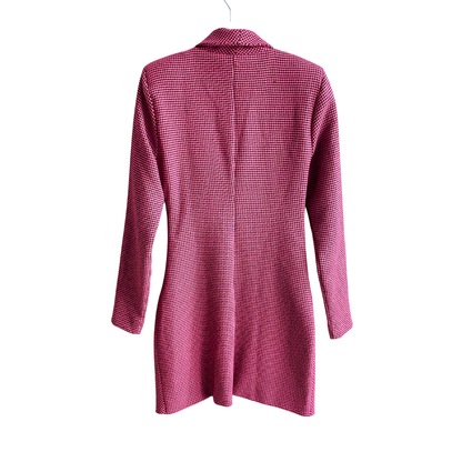 Roze geruit kleedje/lange blouse