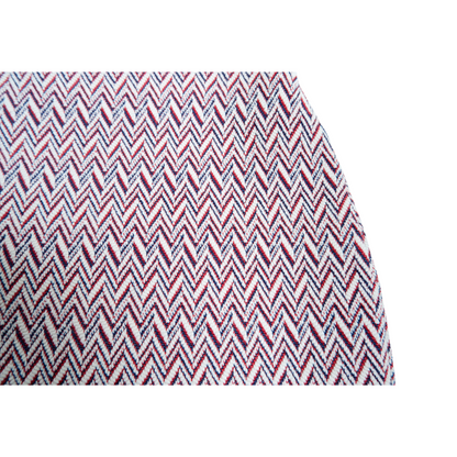 Rood blauw witte rok met rek