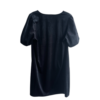 Zwart kleedje pofmouwen