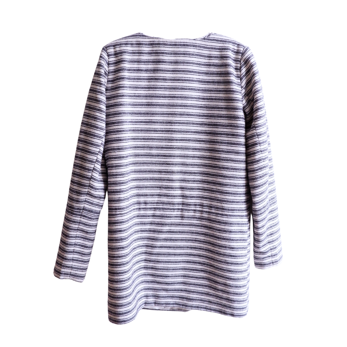 Blauw gestreepte zomervest