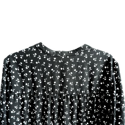 Zwarte losse jurk Selected Femme