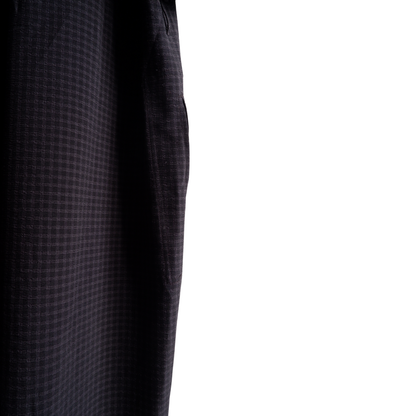 Zwart geruite jurk CKS