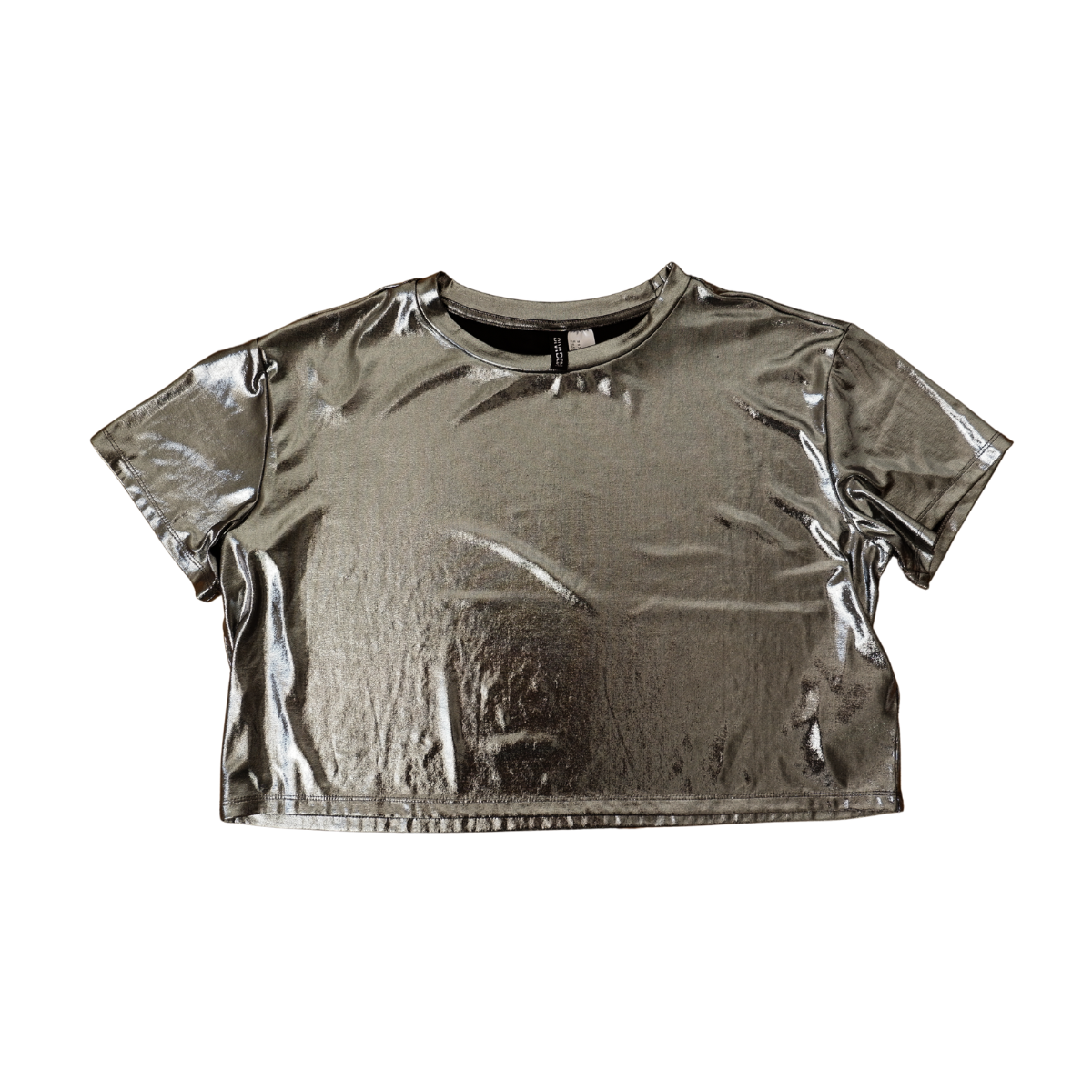 Zilverkleurige shirt