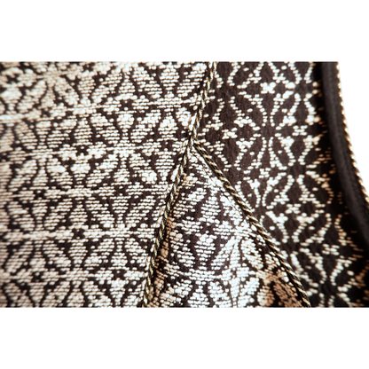 Zwart/wit cocktailjurk