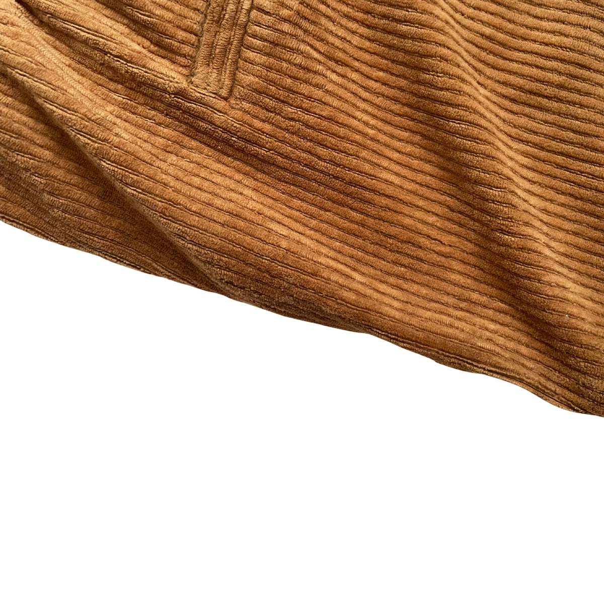 Bruine ribfluwelen broek