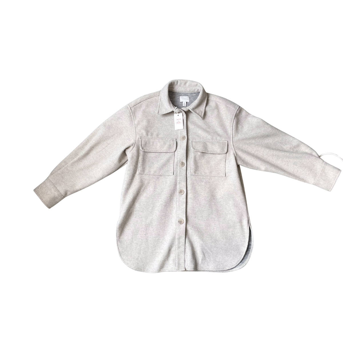 Grijze baggy vest