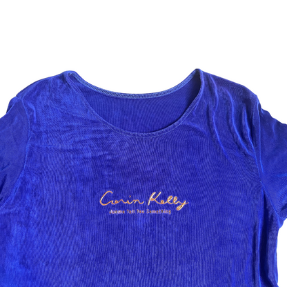 Blauwe shirt Corin Kelly