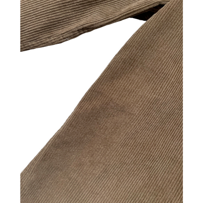 Bruin oversized hemd velours
