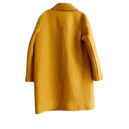 Warmgele wintermantel