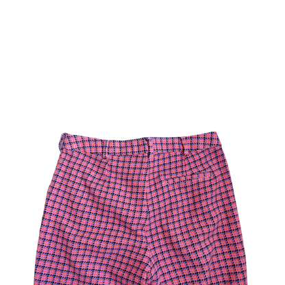 Roze geruite broek CKS