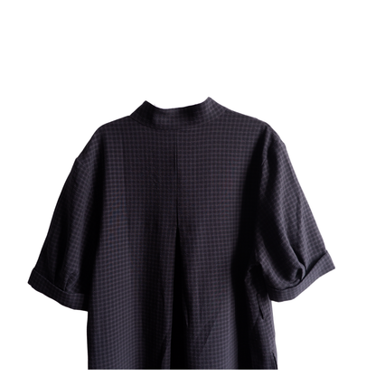 Zwart geruite jurk CKS