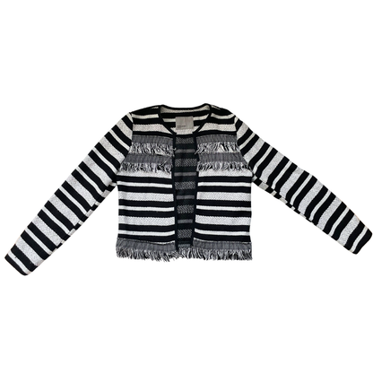 Zwart wit gestreept vestje